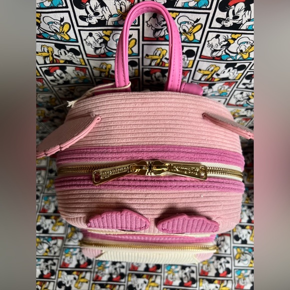 Loungefly Disney Parks Toy Story Lotso Bear Mini Backpack Scented 🍓NWT 2025 - Picture 3 of 15